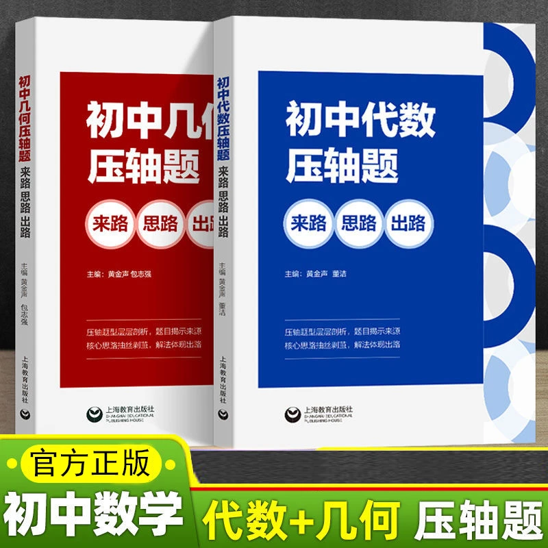 初中几何/代数压轴题 七八九年级初一二三各地通用 黄金声编