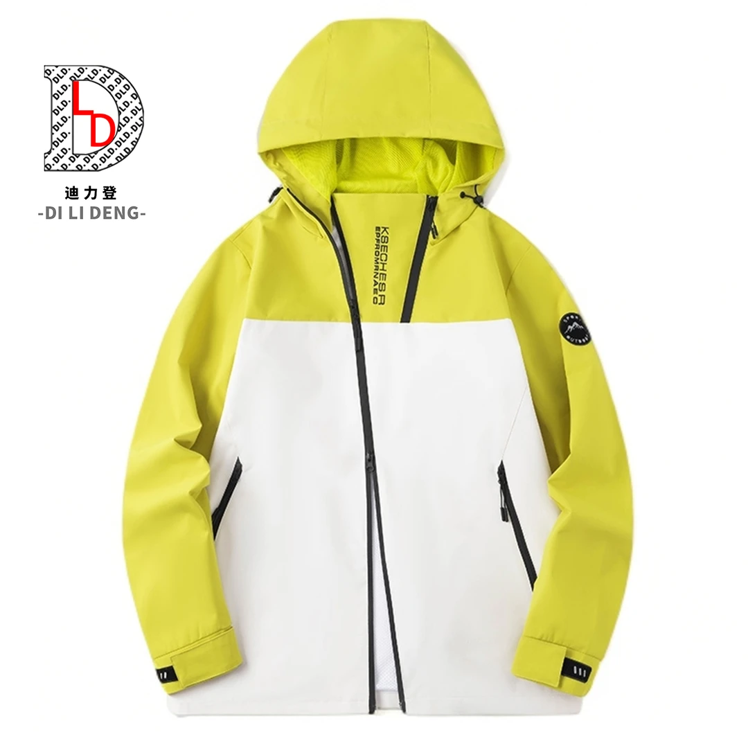 迪力登2024秋冬户外冲锋衣休闲保暖防风防水耐磨男女款外套运动22