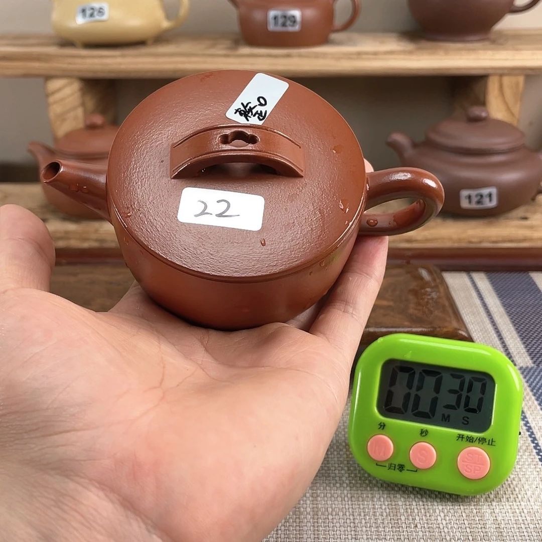 紫砂茶壶人**何原矿手工紫砂壶