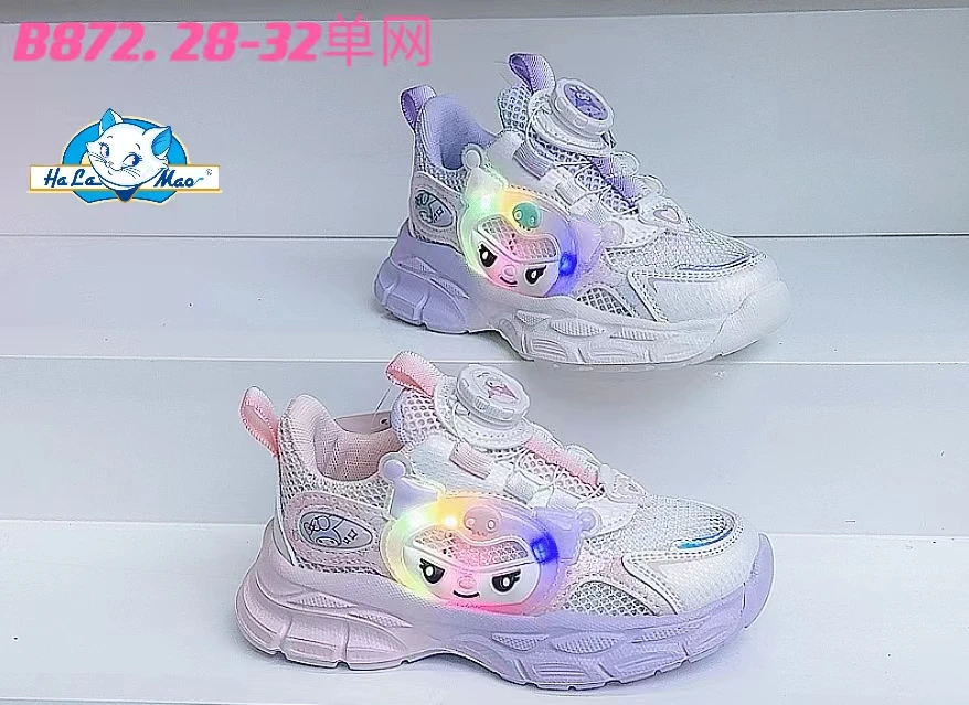 夏季女童网面透气软底运动鞋