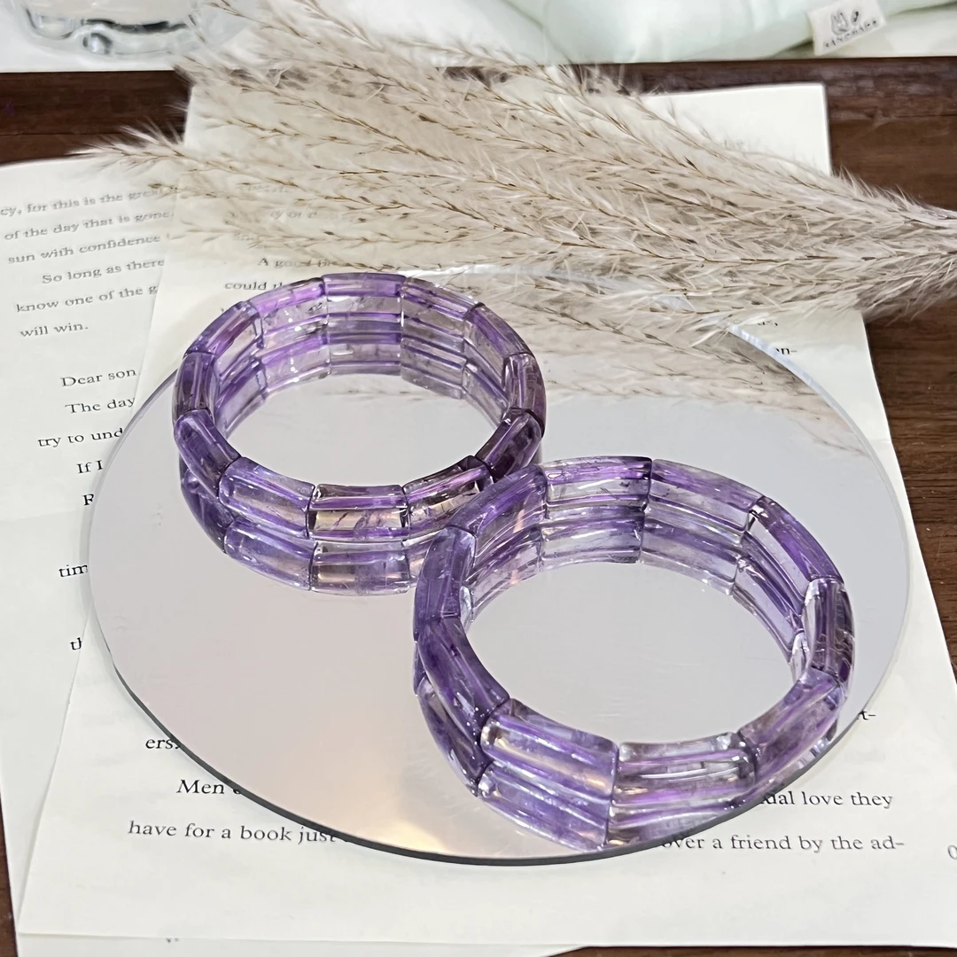 【琼瑶】DM1215紫黄晶手牌多样性发一