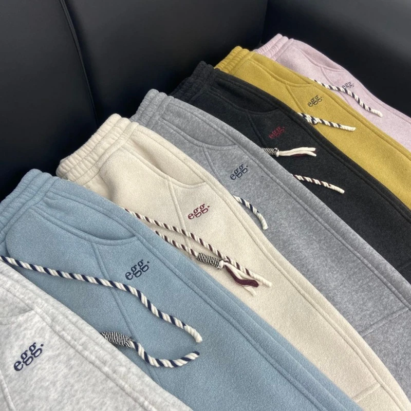 「七彩裤」2024加绒冬季百搭时尚女士高腰休闲裤FK-27068