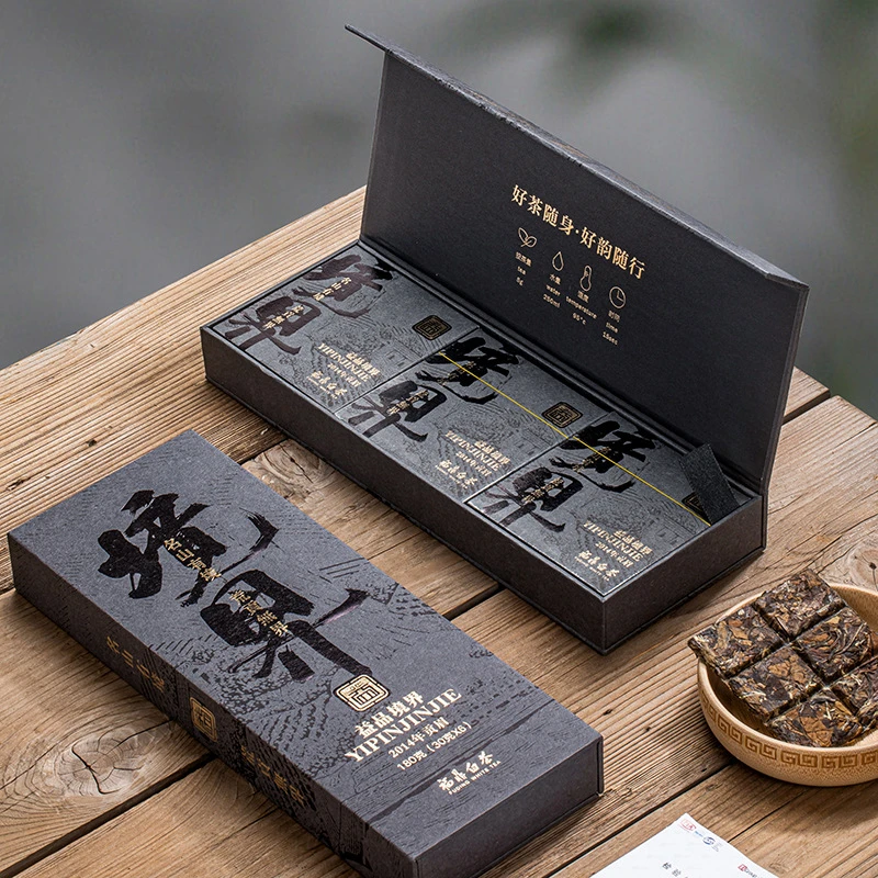 正宗福鼎白茶老白茶老寿眉白茶2014年贡眉正宗白茶小方片礼盒装