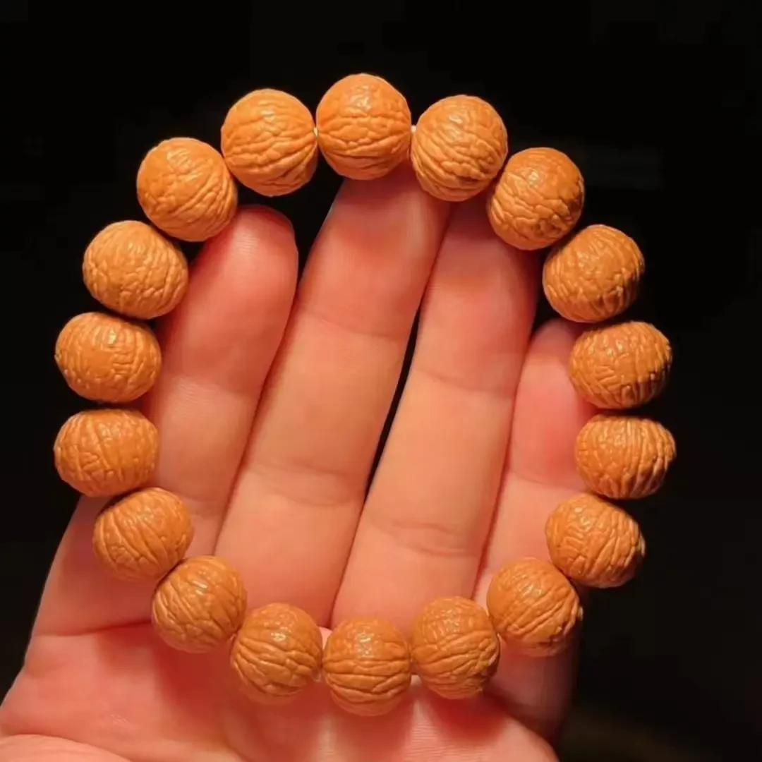猴头核桃纯野生一代老树籽麒麟纹风羽尺寸14mm+高油高密