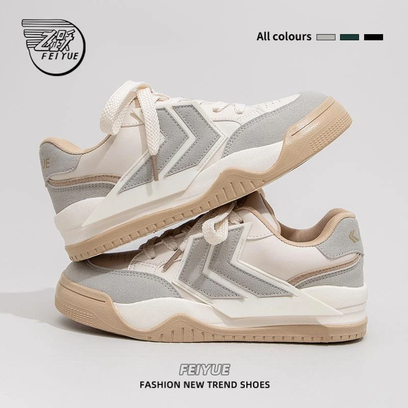 飞跃运动鞋女新款夏季老爹鞋百搭休闲鞋小白鞋小众厚底德训鞋