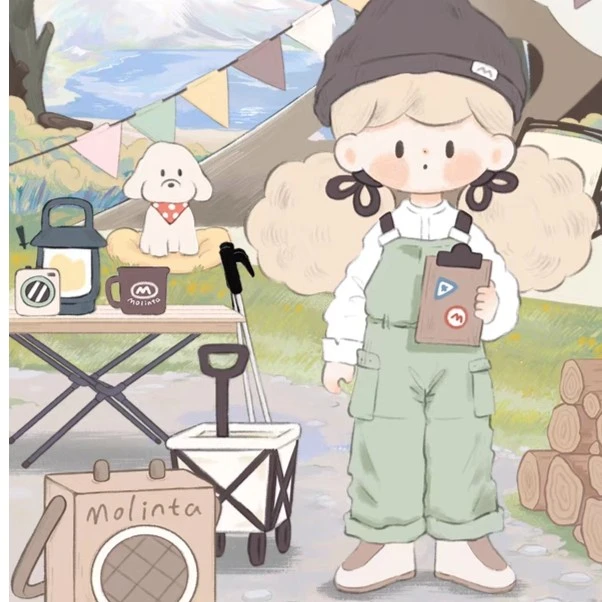 【拆盒】爆米花六代户外日记系列盲盒