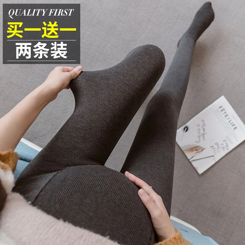 孕妇打底袜秋冬孕妇丝袜薄款春秋托腹连脚裤袜打底裤袜孕妇装秋装