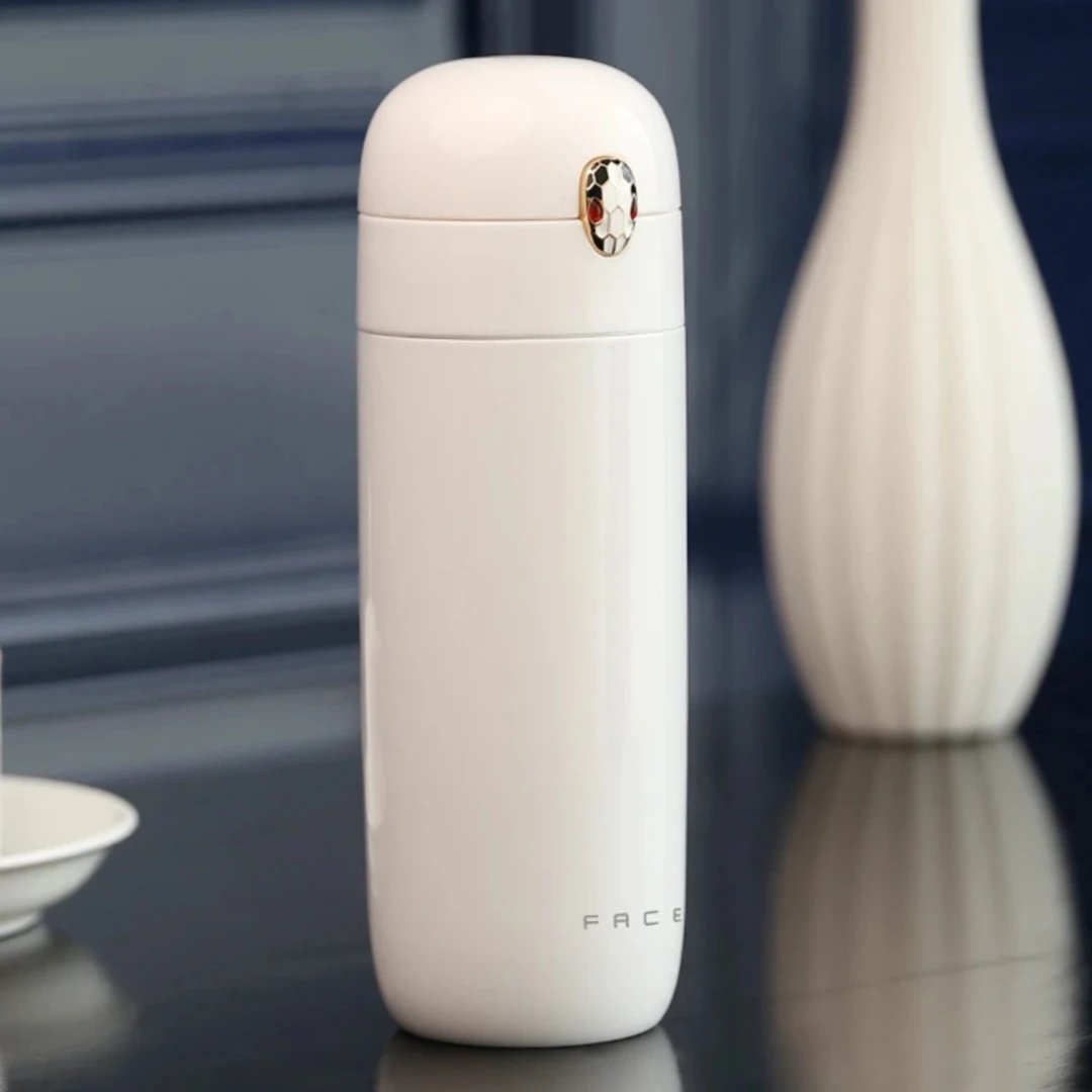 蛇头保温杯380ml小巧简约大容量