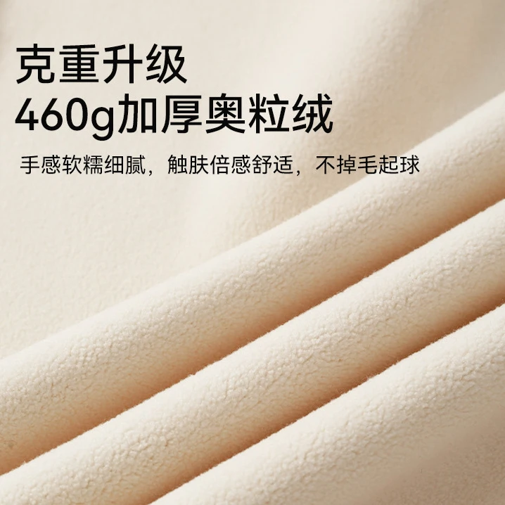 【男款】奥粒绒男士防风双面外套8003