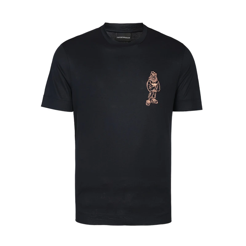 全新未使用 EMPORIO ARMANI EA7 阿玛尼站立老鹰标识T恤男11425