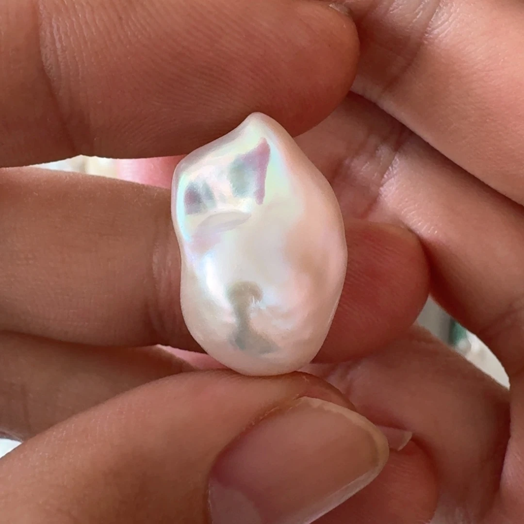 淡水珍珠颈饰银S925镶嵌