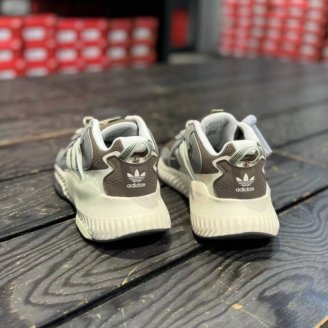 Adidas阿迪达斯百搭男女同款泡泡鞋运动休闲复古老爹鞋子JH7362