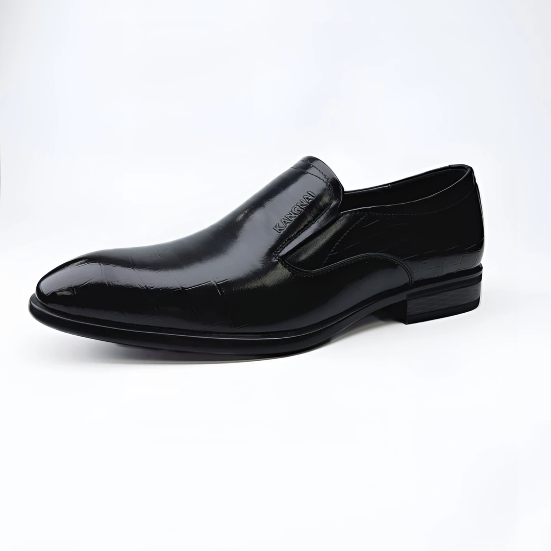KANGNAI/康奈11221088商务正装真皮公务员通勤一脚蹬男士皮鞋