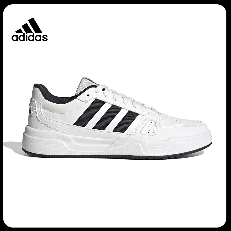 阿迪达斯经典小白鞋贝壳头复古低帮夏季百搭时尚软底透气板鞋男士
