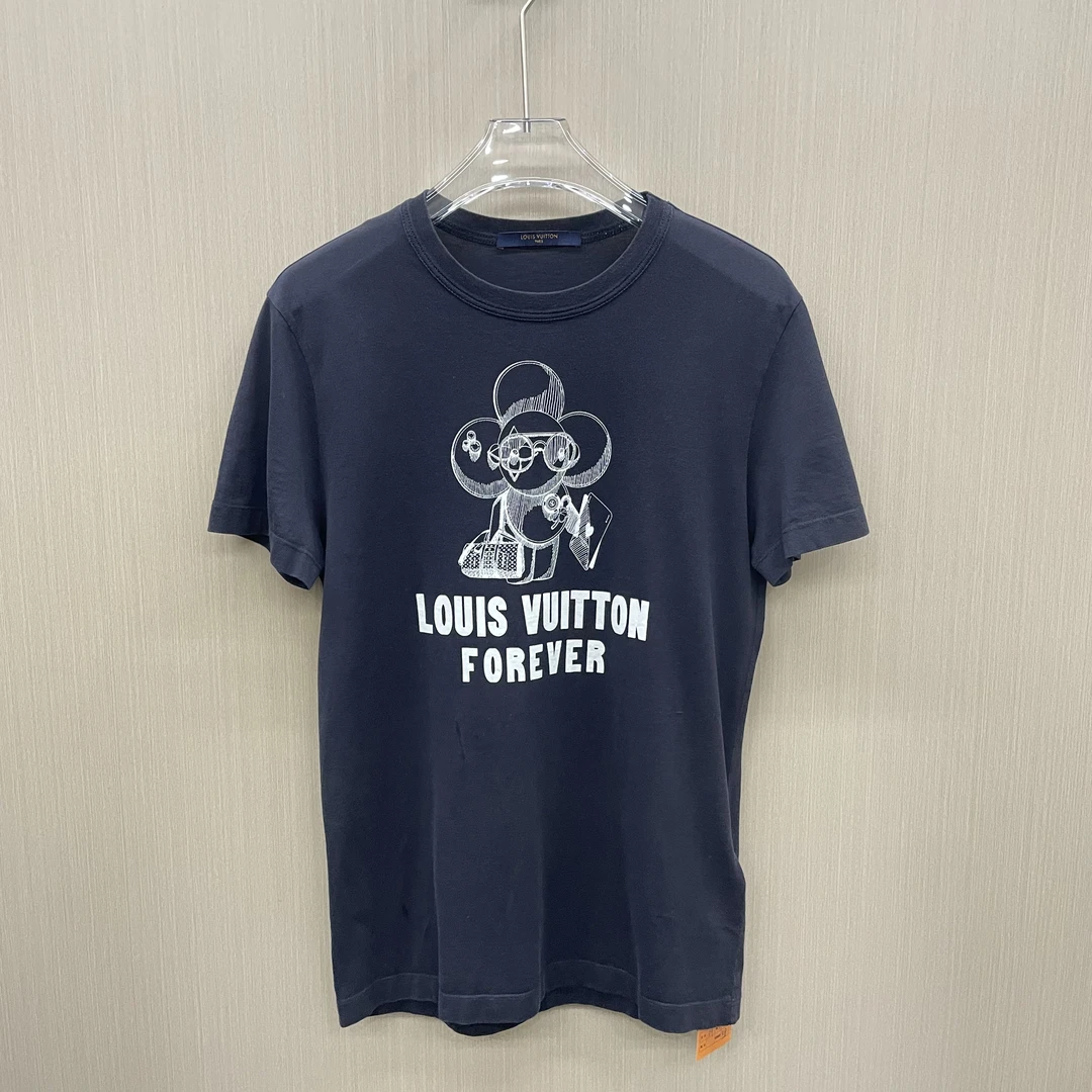 LouisVuitton路易威登/太阳花字母印花短袖/98新/尺码XS/公价7K