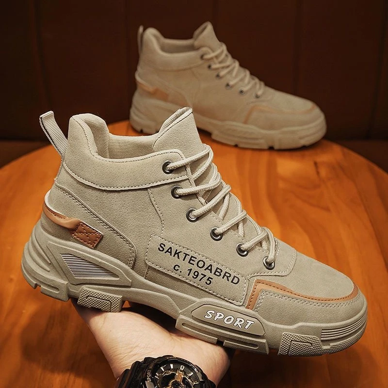 1190男鞋2023新款工装鞋运动潮流鞋劳保鞋休闲鞋子MD03