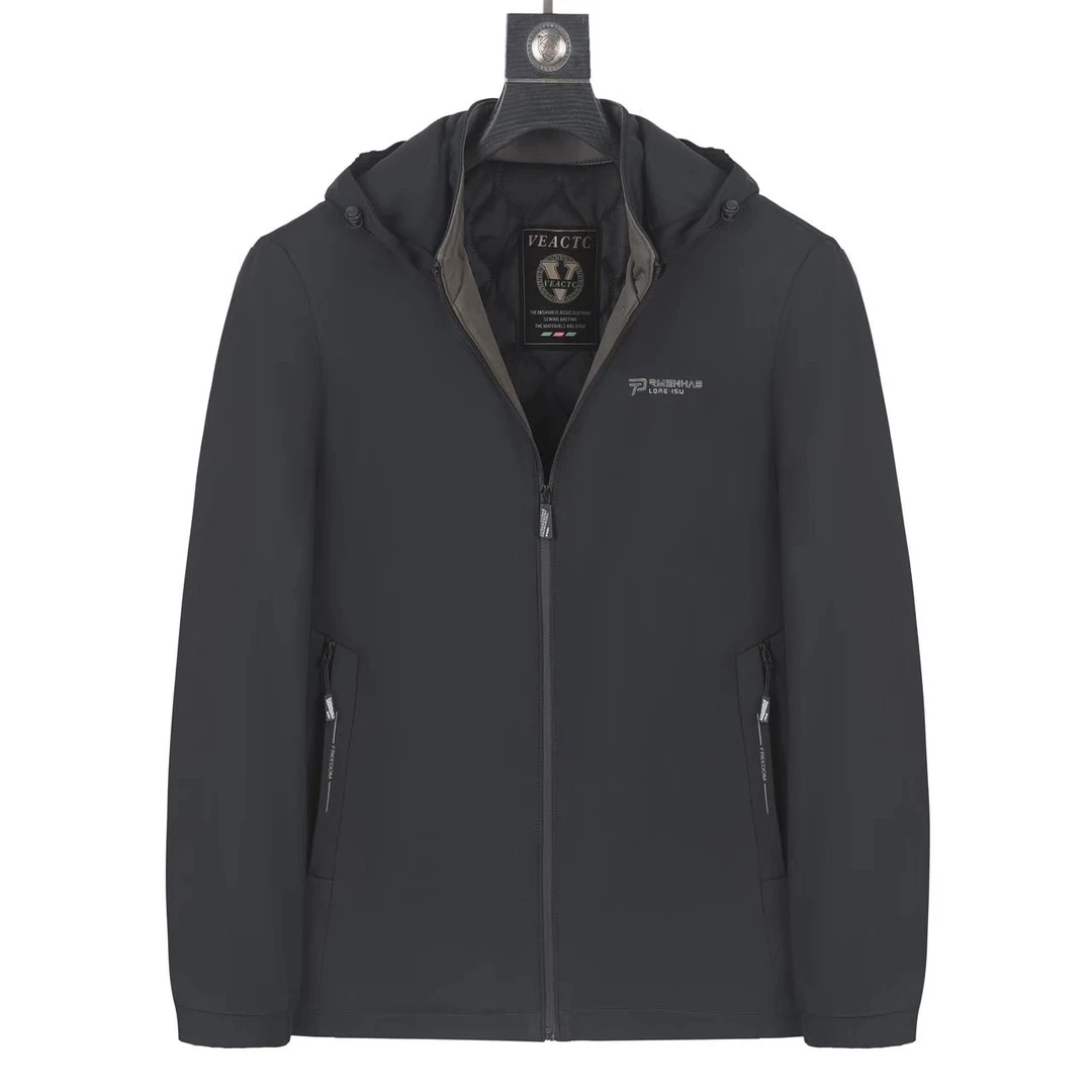 外套男装秋春款夹棉夹克秋冬棉服