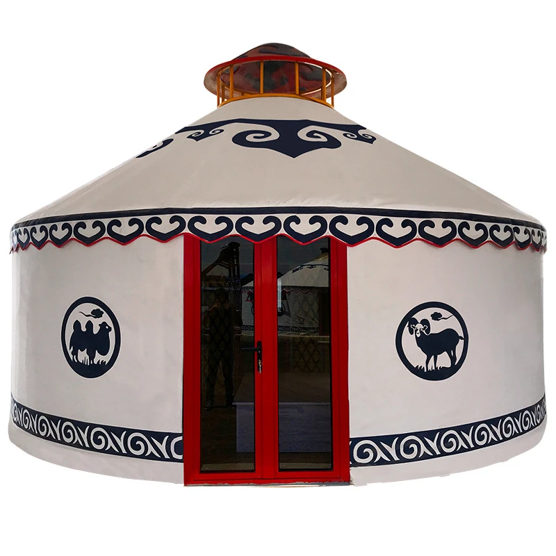 浩庭民宿帐篷酒店特色蒙古包农家乐餐饮保暖大型住宿饭店酒店创意