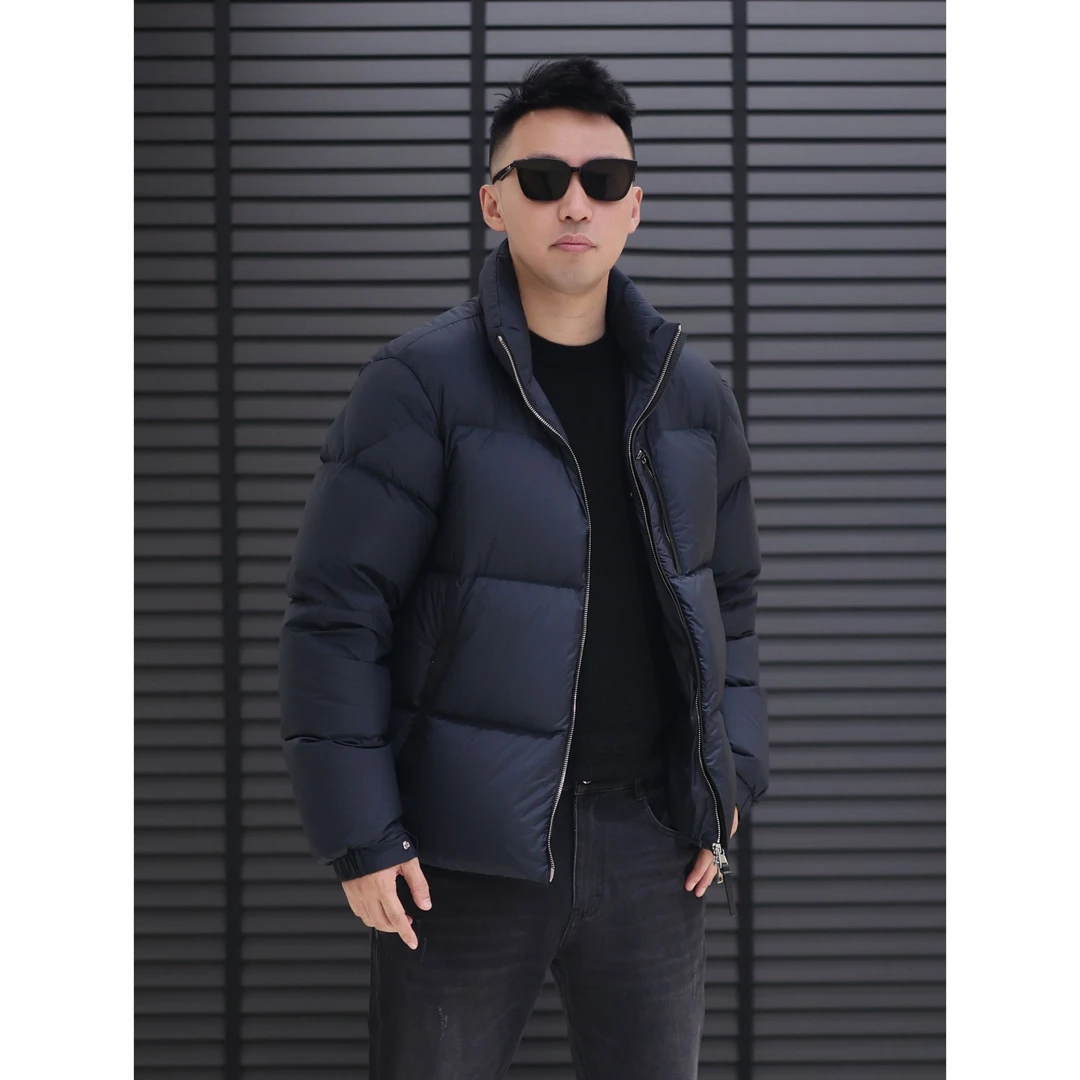 高奢都市风加厚蓬松立领羽绒服*冬季保暖抗寒休闲鸭绒羽绒服6003