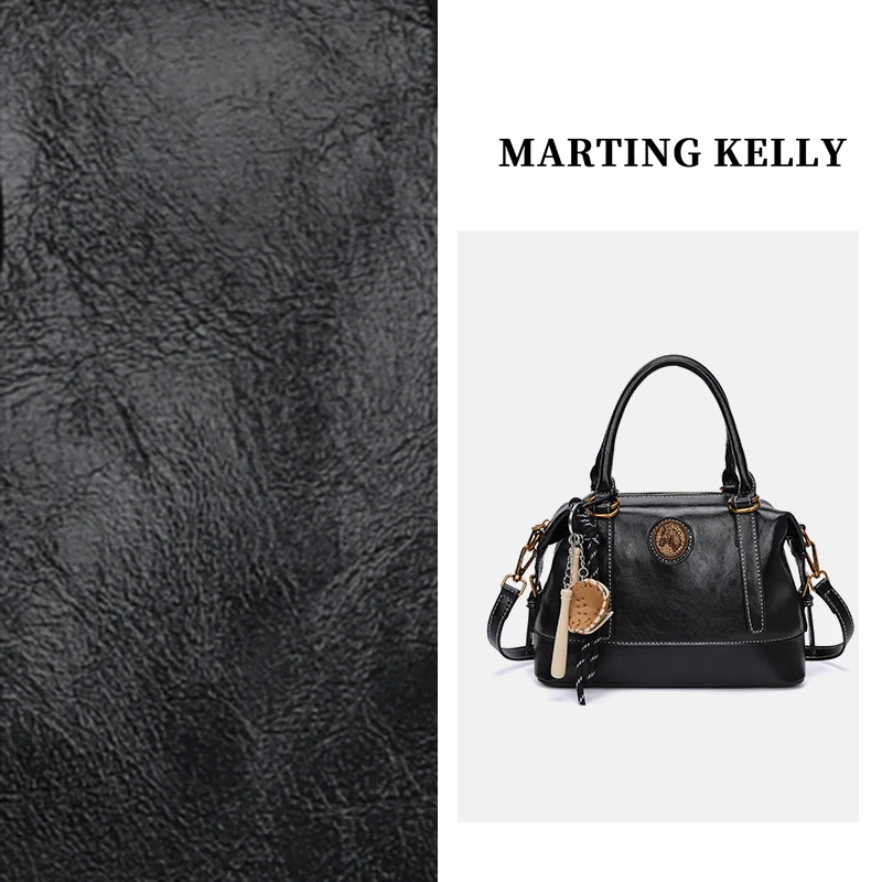 MARTING KELLY 马到成功 新款百搭单肩斜挎包M001黑色