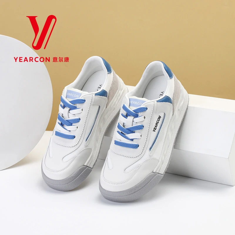 意尔康女鞋休闲板鞋春秋潮流百搭小白鞋学生运动鞋22378Y