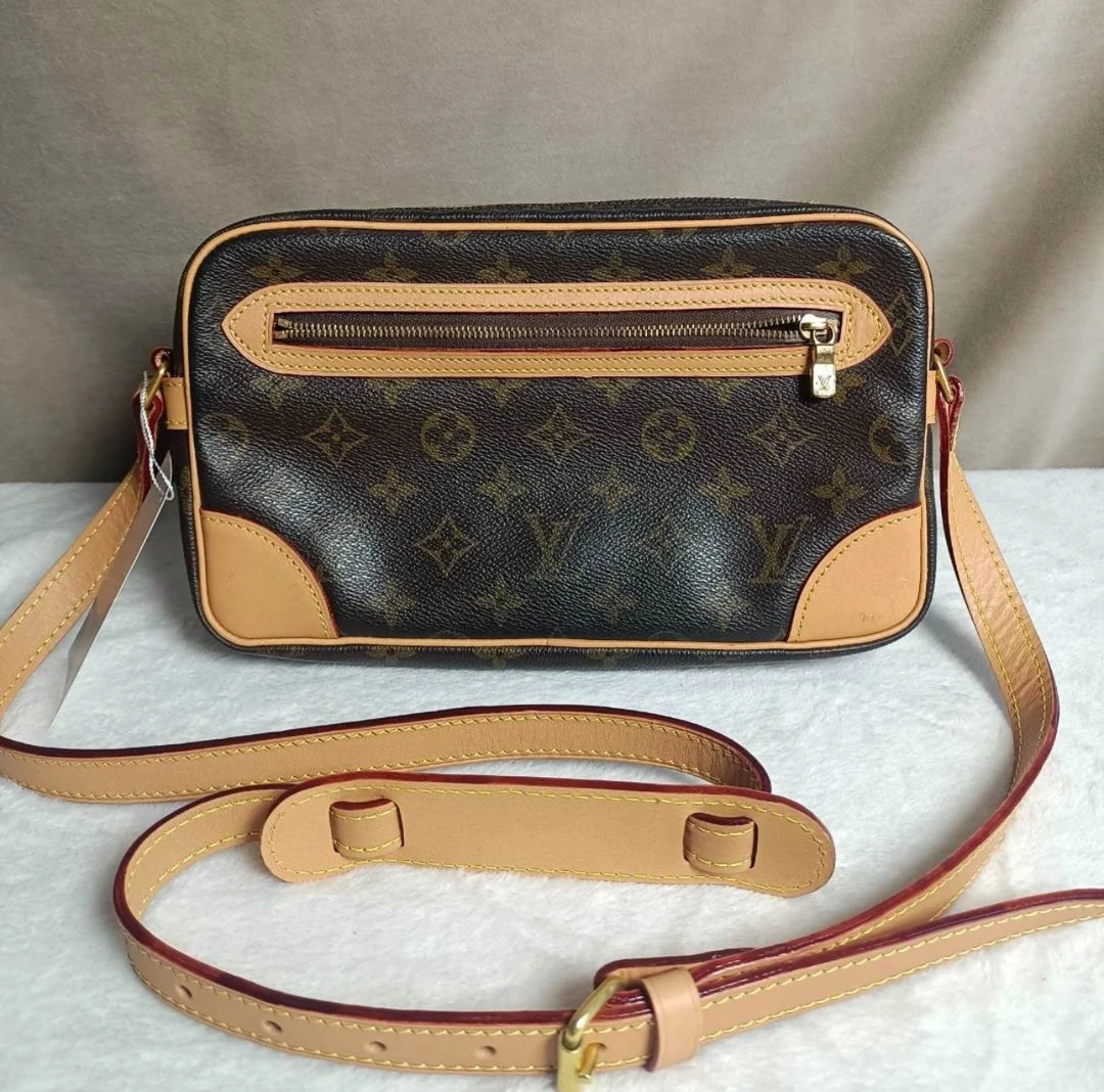 95新 LouisVuitton/路易威登 Lv横版开口笑单肩包