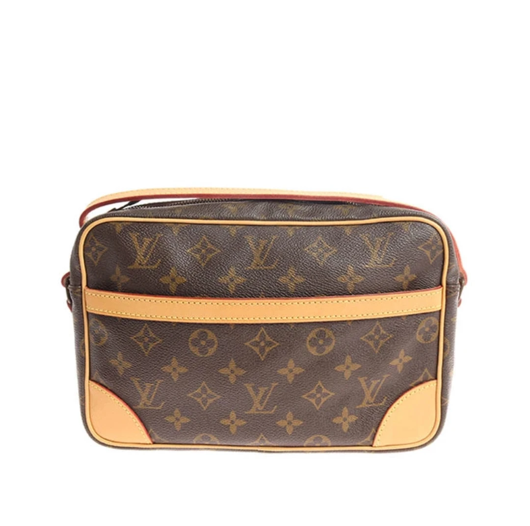 95新 LouisVuitton/路易威登 Lv老花相机包单肩包