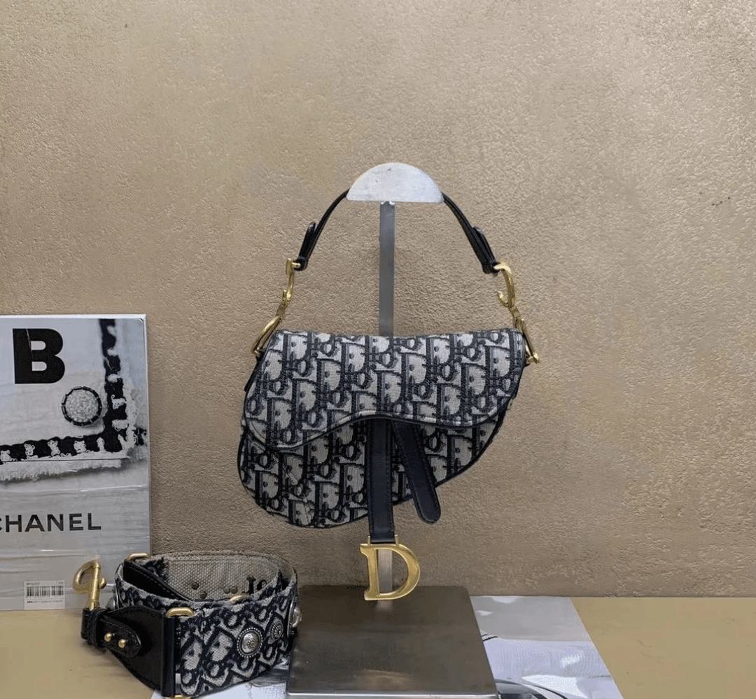 99新 Dior/迪奥 迪奥小号马鞍斜挎包带肩带