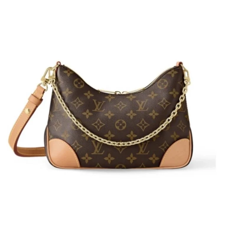 全新未使用 LouisVuitton/路易威登 Lv黄牛角单肩斜挎包