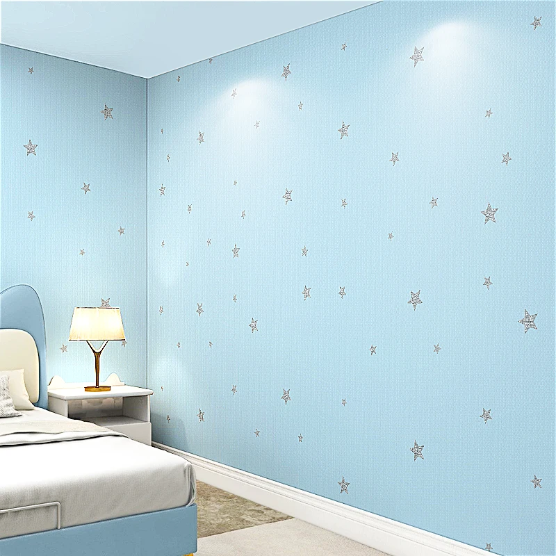 卧室床头温馨自粘墙纸儿童房间壁纸布置防水墙壁贴纸背景墙面装饰