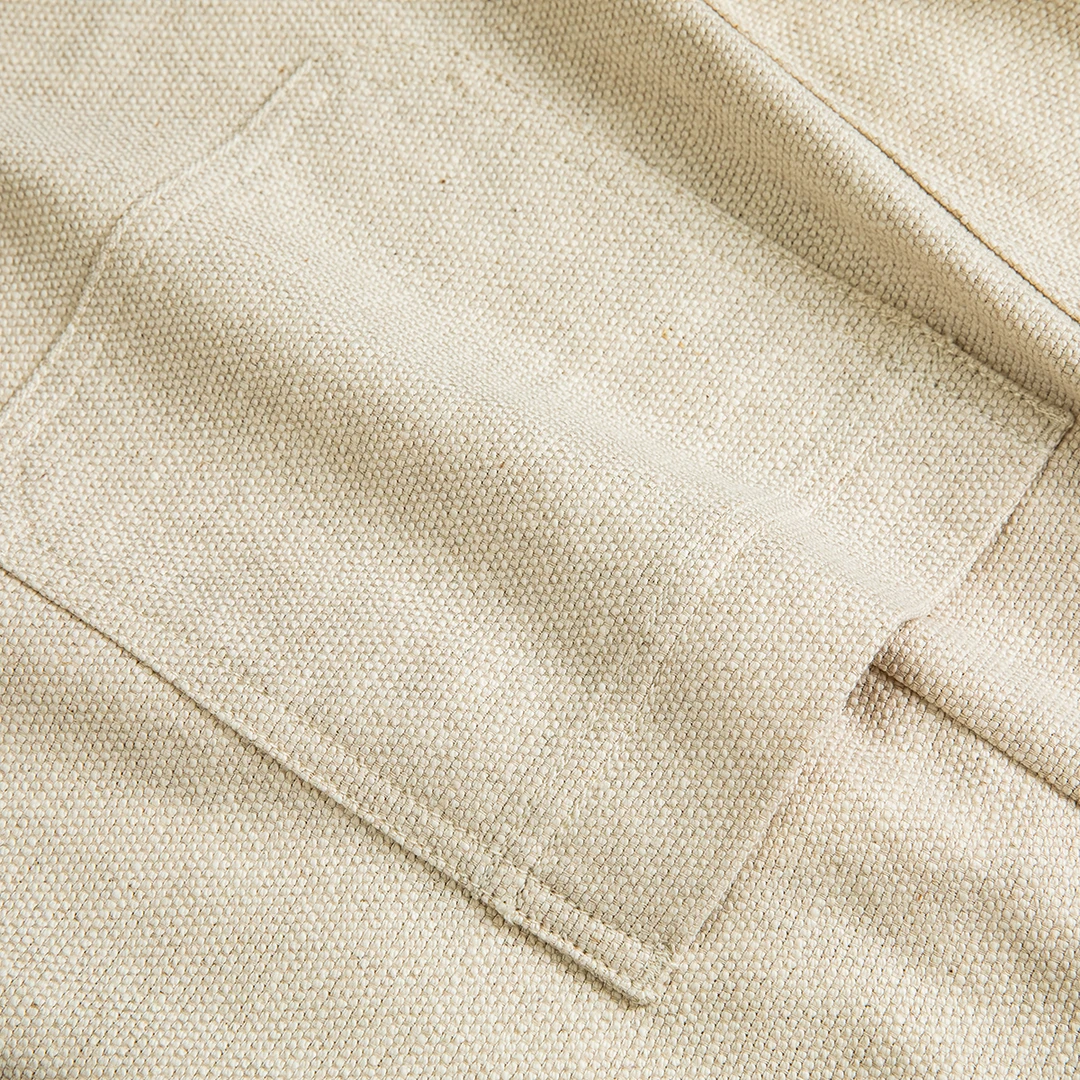 【贵姐NICOLE】高端设计师款米色连腰休闲裤2A1058