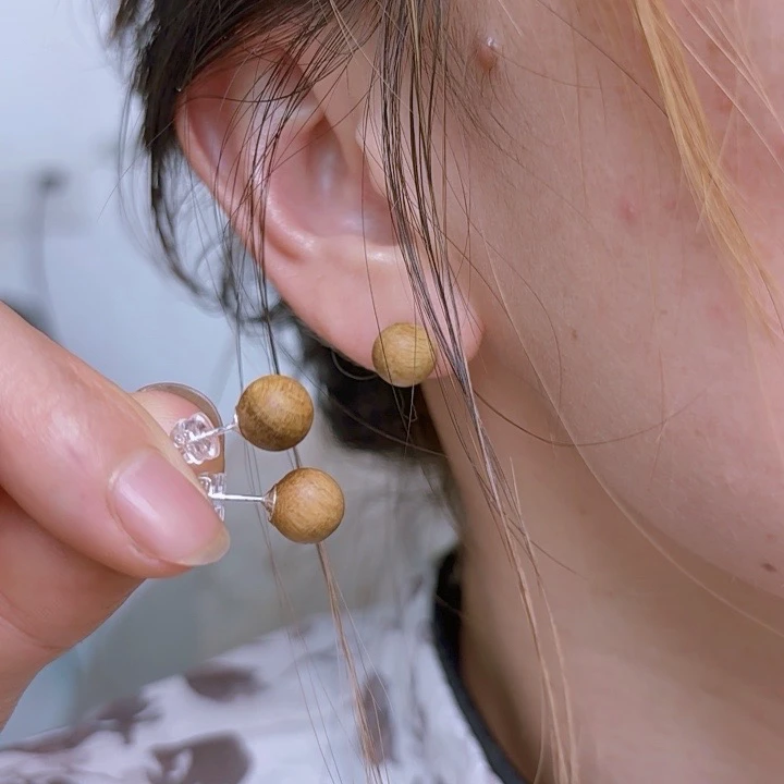 非金属木质耳饰 111111111