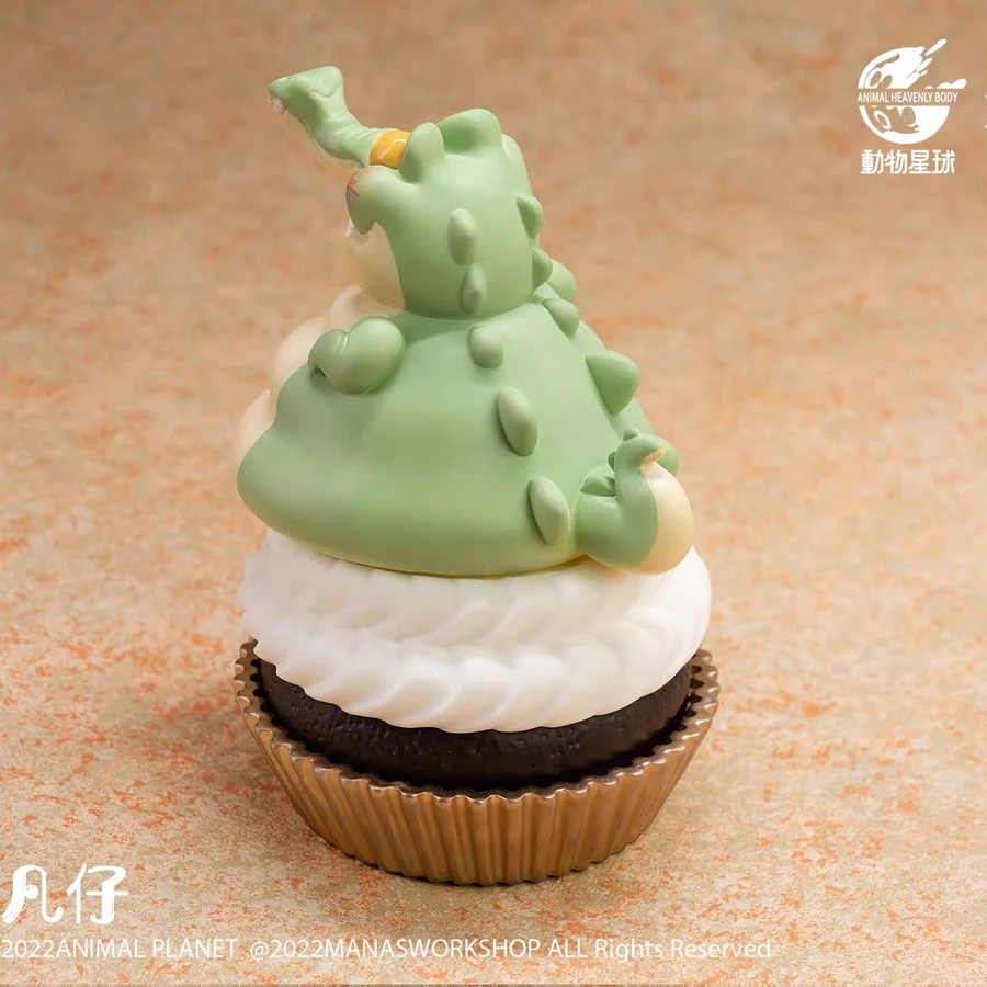 动物星球X末匠 甜品大作战系列VOL.1-鳄胖胖 科奥鳄鱼 手办
