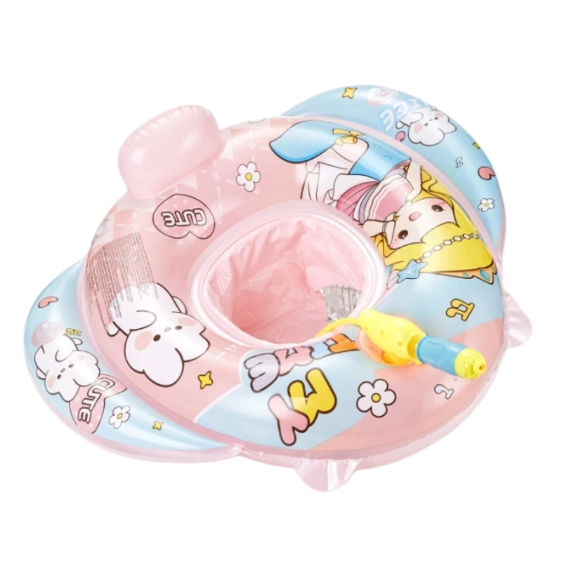 游泳圈儿童坐圈加厚婴幼儿水泡男宝宝救生圈0-1-5岁小女孩腋下圈