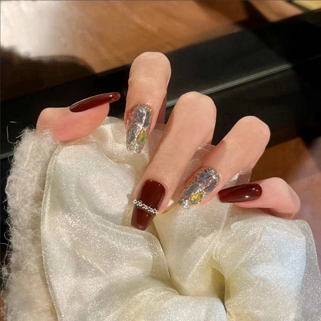 车厘子新年红穿戴甲