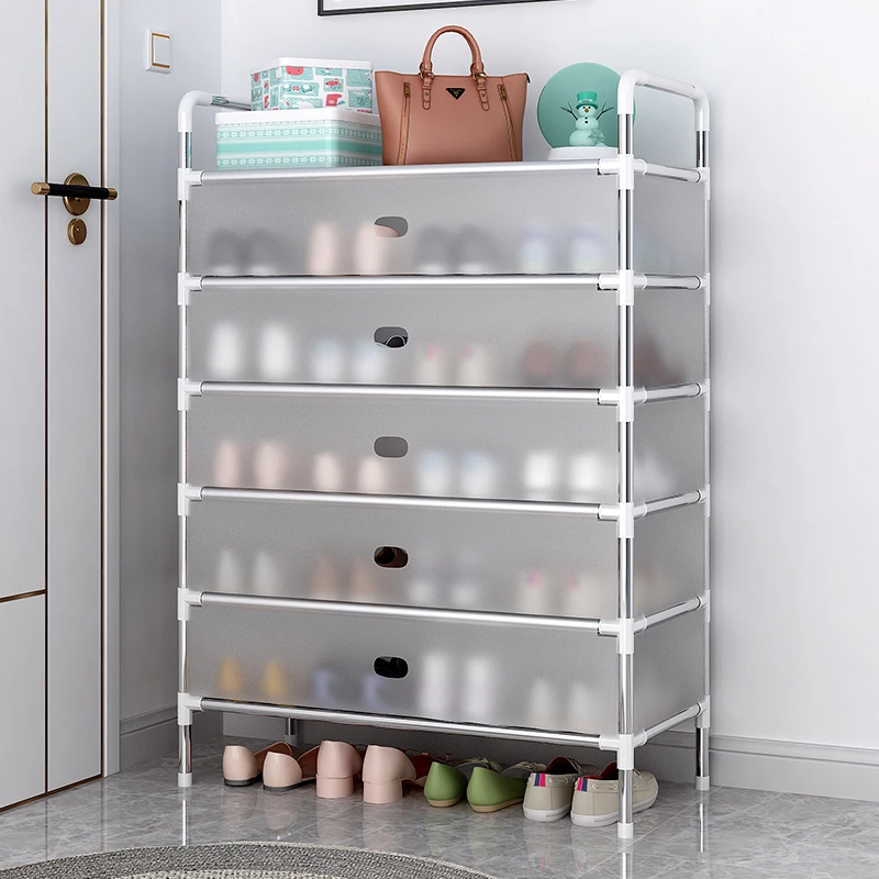 简易鞋架子多层家用鞋柜出租学生宿舍门口省空间多功能置物架子