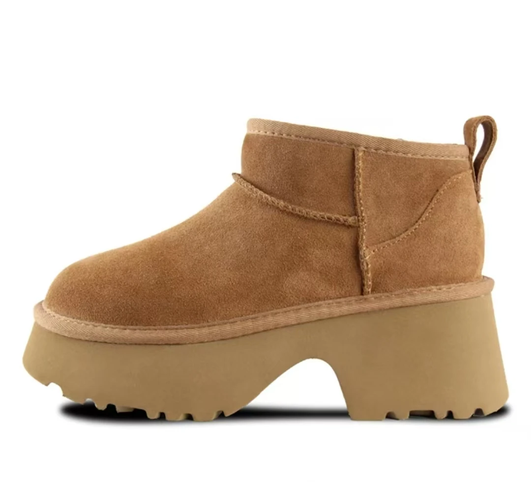 【老三家 】7cm人鱼mini雪地靴，保暖时尚