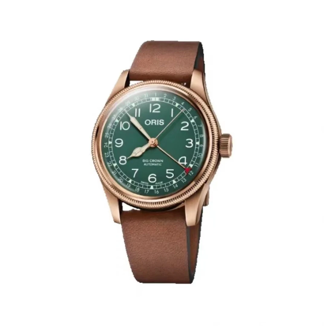 95新 Oris/豪利时 航空系列/公价17200/单表/牙圈40MM/男士腕表