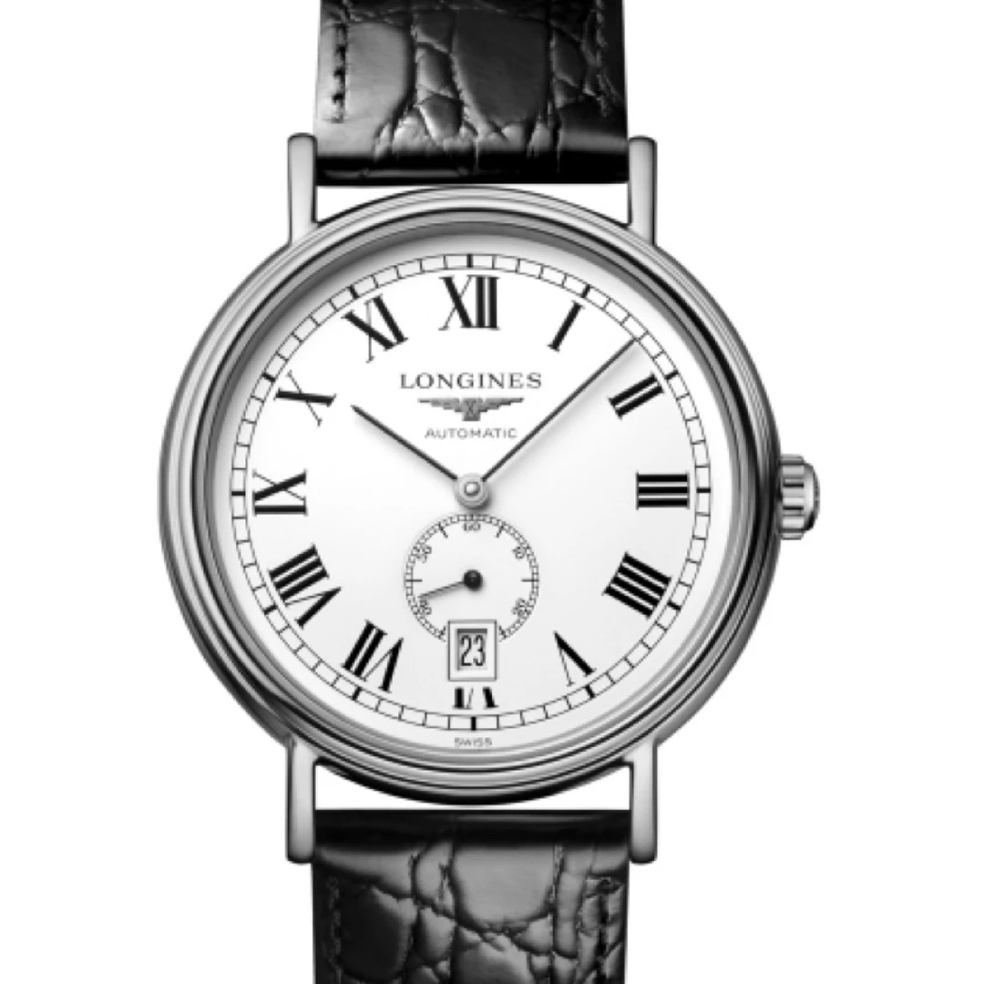 99新 Longines/浪琴 时尚系列L49054112/40机械男士腕表23年全套