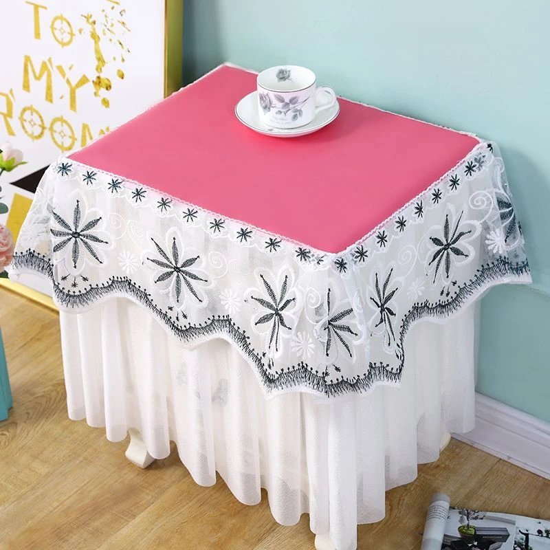 新款皮革床头柜防尘保护罩床头柜套桌布盖布防水防油防滑免洗卧室