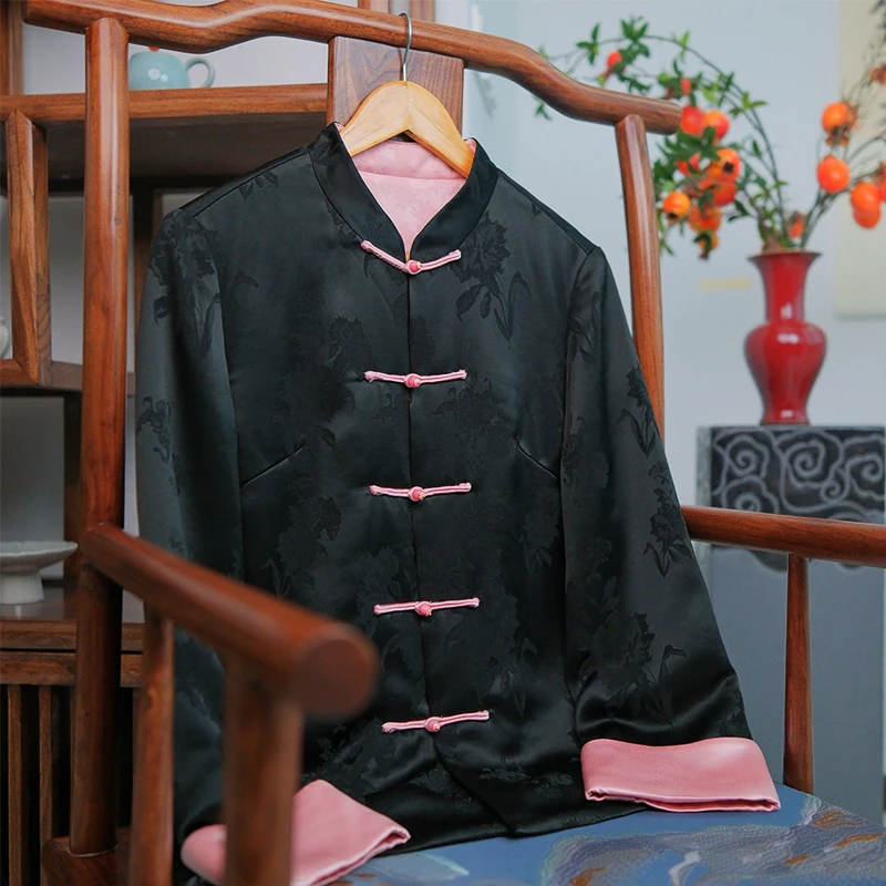 『玉锦』新中式醋酸秋冬棉服DFWW6430