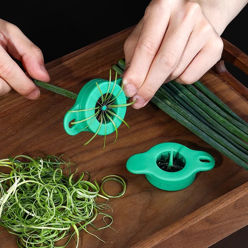家用葱丝刀梅花切葱丝神器厨房超细不锈钢切丝器多功能厨房小工具