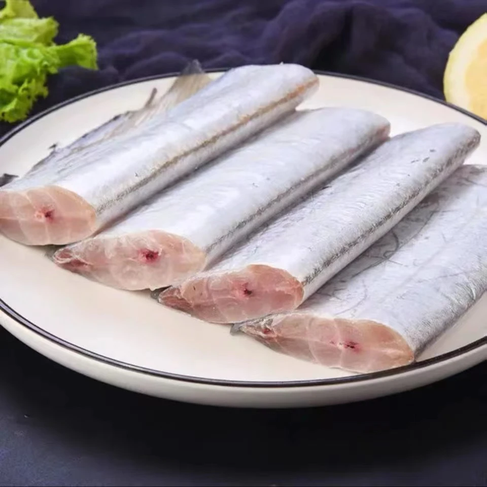 新鲜海捕带鱼段 去头去尾带鱼中段小眼带鱼段 500g/包  新鲜切断