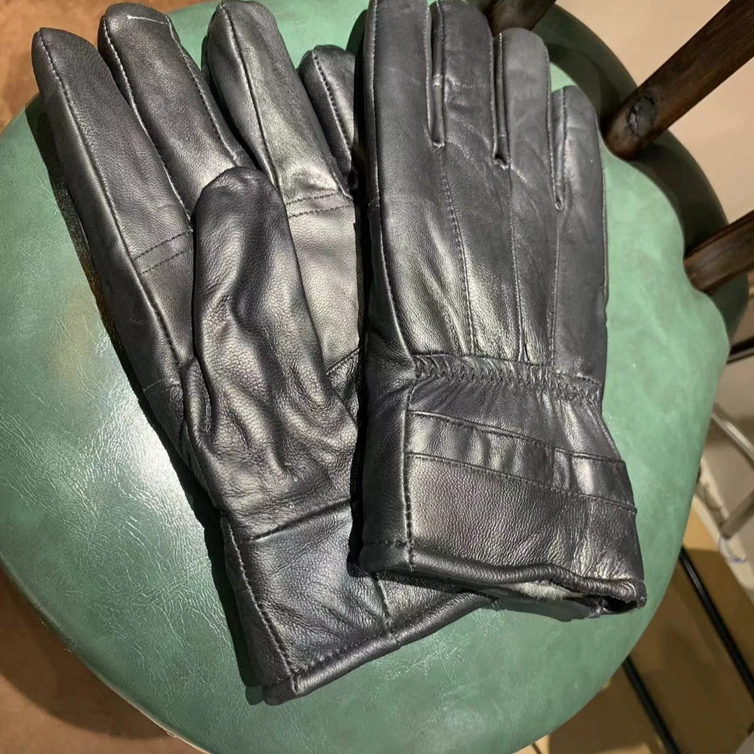 真皮皮手套男款加厚耐磨