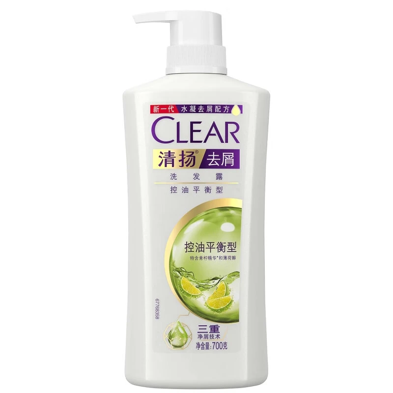 清扬去屑控油清爽型头皮护理洗发露700G