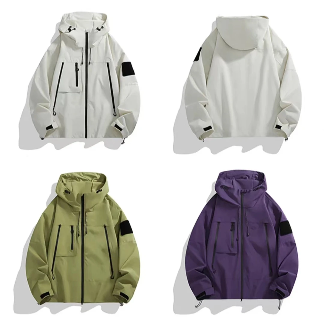 自留款！情侣户外防风防水～三防宽松工装外套