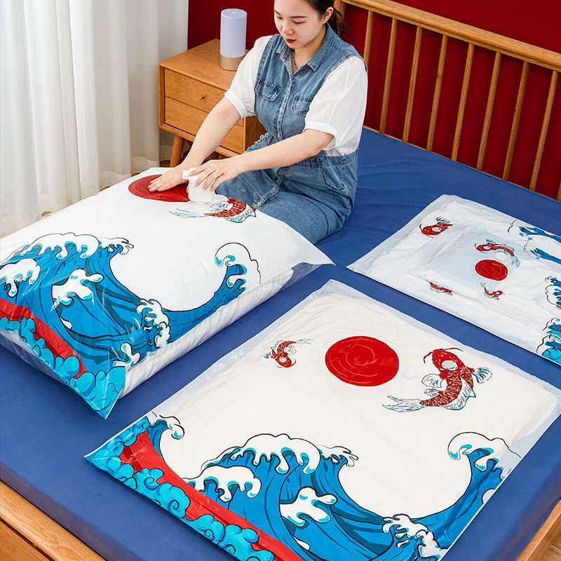 【换季必备】特大号家用搬家袋装防潮抽真空收纳整理衣服被子压缩袋