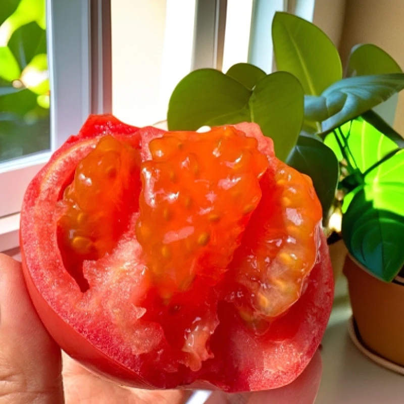 【顺丰包邮】攀枝花露天大番茄5斤酸甜多汁