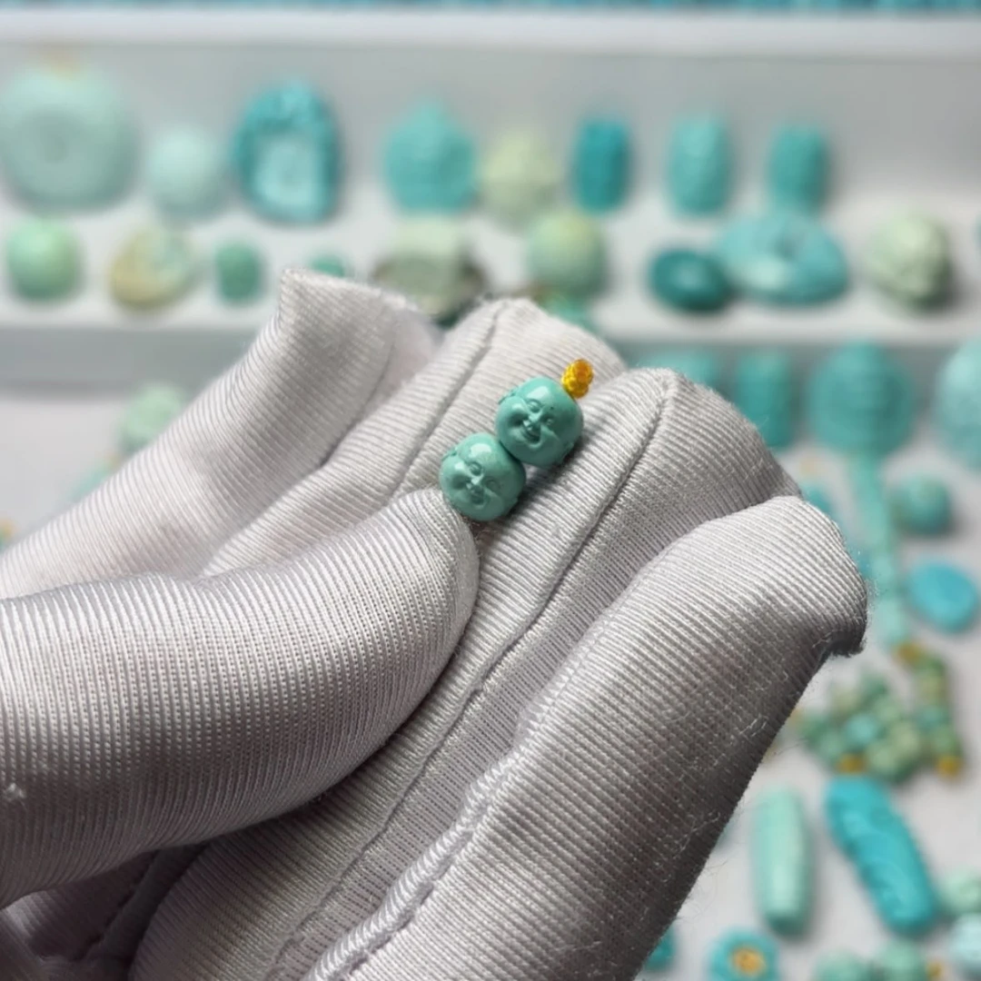 【闪购商品】绿松石雕件未镶嵌灬**灬