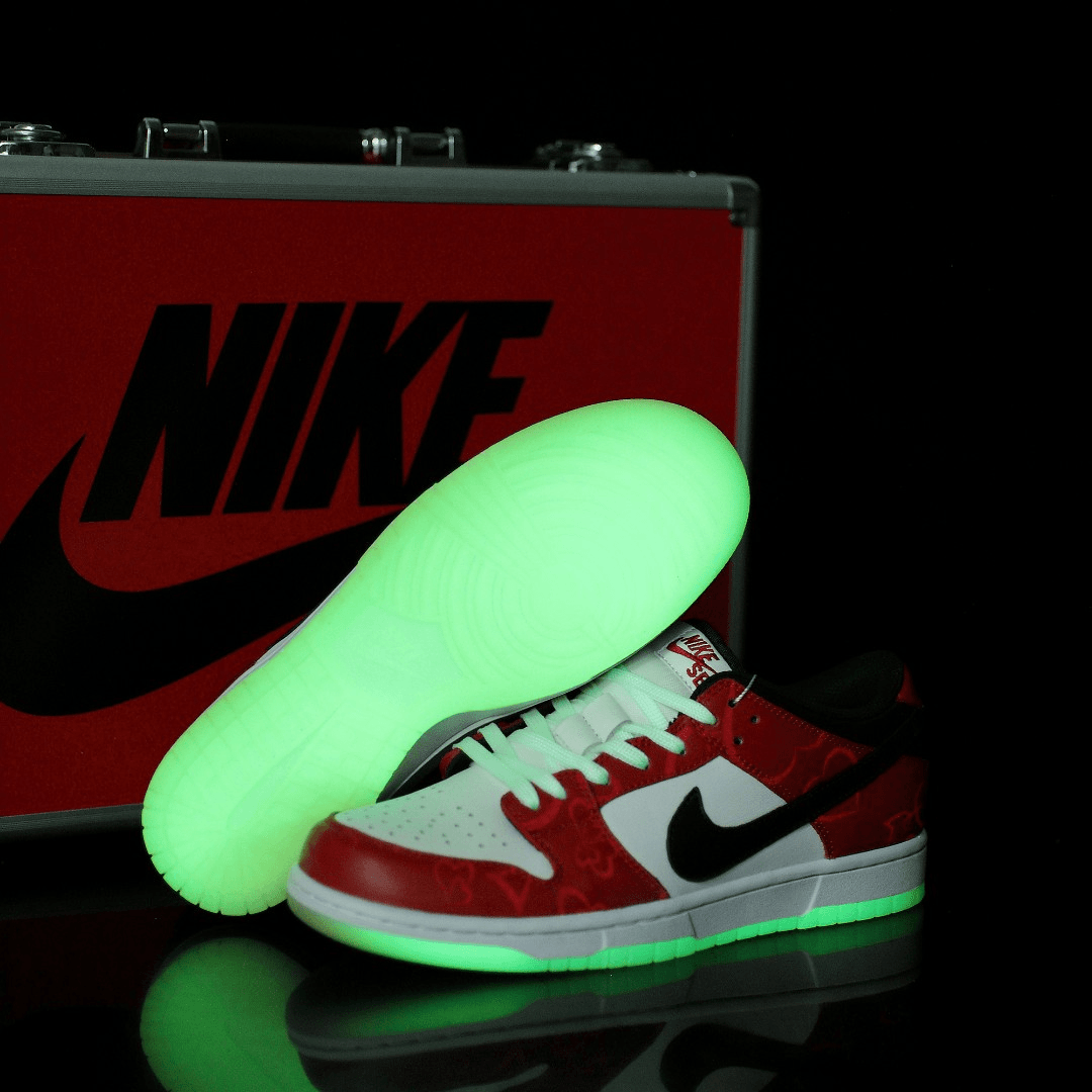 NIKE/耐克万圣节同款夜光芝加哥小牛皮dunk【定制球鞋】时尚情侣款